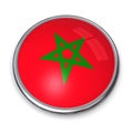 Banner Button Marocco Royalty Free Stock Photo