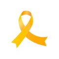 Banner for childhood cancer awareness day Royalty Free Stock Photo
