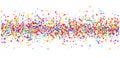 Banner with color drops. Royalty Free Stock Photo