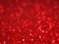 Banner Defocused abstract pink red twinkle light background. Pink red glittery bright shimmering background use as a design