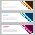 Banner Design Vector for Business Royalty Free Stock Photo