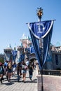 Banner at Disneyland at the 60th Diamond Celebration Royalty Free Stock Photo