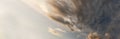 Banner Dramatic dark storm clouds black sky background. Dark thunderstorm clouds rainny season. Panorama Meteorology danger Royalty Free Stock Photo