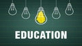 Banner Education Royalty Free Stock Photo