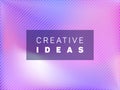 Banner fluid holographic gradient vector design. Royalty Free Stock Photo