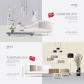 2 Banner Furniture Sale Design Template