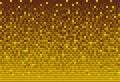 Banner gold sequins glitters sparkle or paillette.