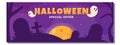 banner halloween spesial offer sale