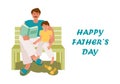 Banner happy father\'s day