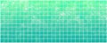 Banner of the iridescent green squares Royalty Free Stock Photo