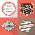 Banner label summer