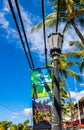 Banner on Lamp Post on Alii Drive Royalty Free Stock Photo