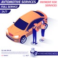 Banner Offers Comfort Payment for Car Full Service