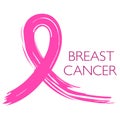 Pink Ribbon as Women Breast Cancer Awareness