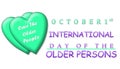 Banner Or Poster For International Day Of The Older Persons