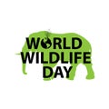 Banner poster World Wildlife Day