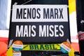 Banner in pro impeachment rally