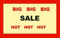 Banner Sale price a discount Sale banner season big discou