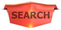 Banner search Royalty Free Stock Photo