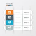 Banner template Orange , blue, gray color