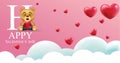 Banner for Valentine`s day