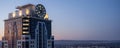 Banner View of the Phoenix skyscraper in the Grozny City skyscraper complex.