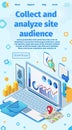 Banner Written Collect and Analyze Site Audience.