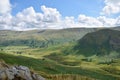 Bannerdale valley with The Nab on the right, Lake District