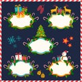 Banners for Christmas Royalty Free Stock Photo