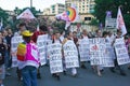 Banners at Gay Pride 2009