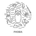 Banners for phobias