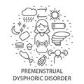 Banners for premenstrual syndrome