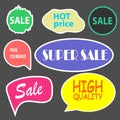 Banners sale Royalty Free Stock Photo