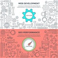 Banners for Web Development and Performance