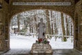 Banneux, Belgium, Statue of Louis-Marie Grignion de Montfort