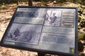 Banning State Park, Sandstone, Minnesota 4-17-2021 - Hiking trails information sign