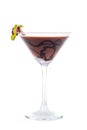 Banoffe Martini Cocktail Royalty Free Stock Photo