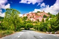 Banon, France hilltop village in Provence Royalty Free Stock Photo