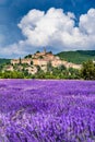 Banon hilltop village in Provence, France Royalty Free Stock Photo