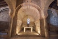 Interior of St. Juan church oldest spanish church Royalty Free Stock Photo