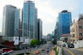 Banpo-ro Street in Downtown Seoul, Korea