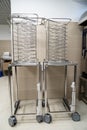 Banquet frame for plates for combi ovens and shockers, stainless steel