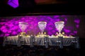 Banquet table Royalty Free Stock Photo