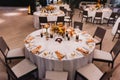 Banquet wedding table Royalty Free Stock Photo