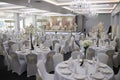 Asian wedding hall decorated. Birmingha Royalty Free Stock Photo