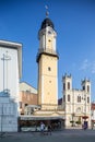 Banska Bystrica, Slovakia - Main Old Square - clock town