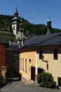 Banska Stiavnica, Old Town, Slovakia, UNESCO Royalty Free Stock Photo