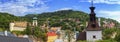 Banska Stiavnica panoramatický výhled, Slovensko