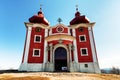 Church in historic calvary at town Banska ÃÂ tiavnica, Slovakia