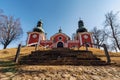 Historic calvary at town Banska ÃÂ tiavnica, Slovakia